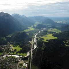 Flugwegposition um 16:00:13: Aufgenommen in der Nähe von Gemeinde Kaunertal, Österreich in 3536 Meter